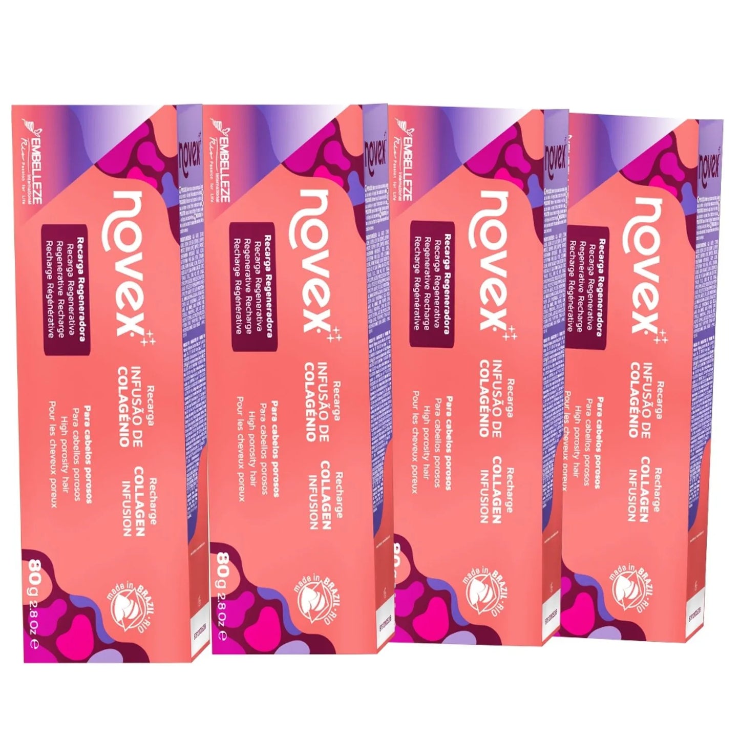 Kit Compra 4 paga 3 Recarga Colagénio