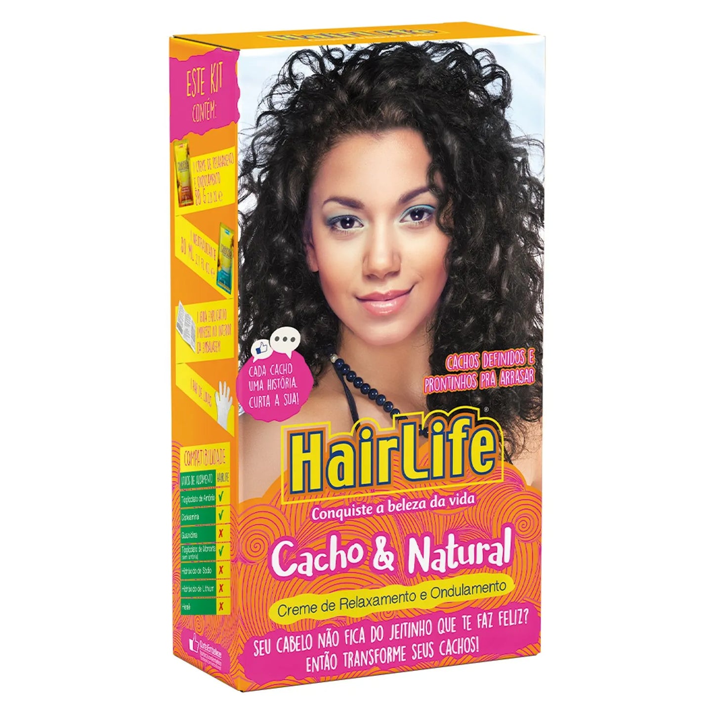 Kit de Alisamento HairLife Cacho & Natural