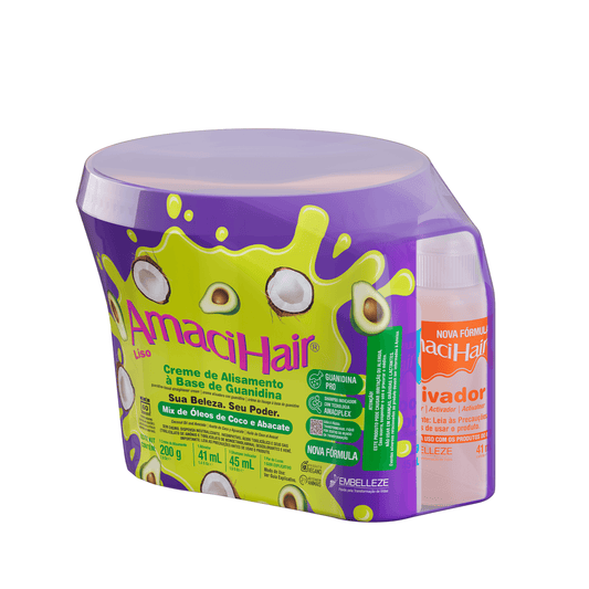 Creme de Alisamento AmaciHair Liso 200g