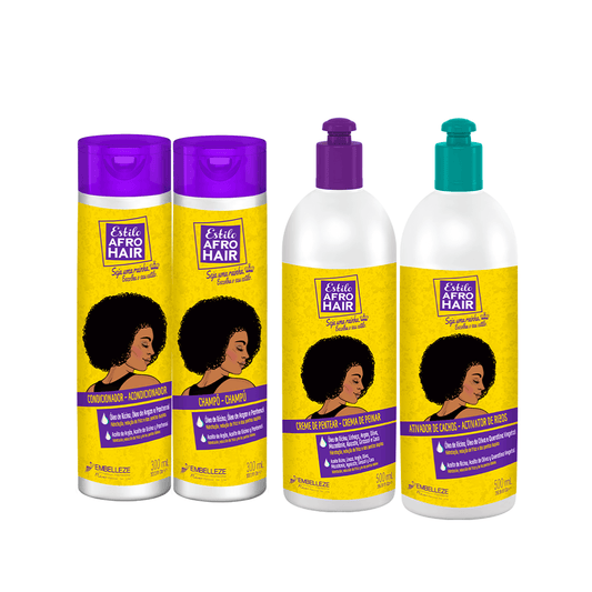 Kit AfroHair Cuidado Diário
