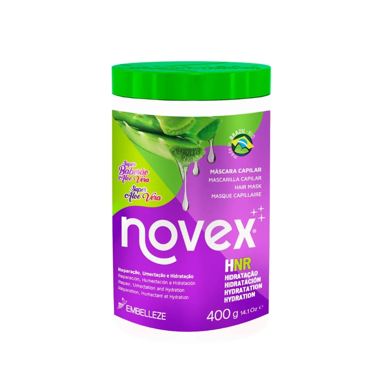 Máscara Capilar Novex Super Babosão Aloe Vera 400g