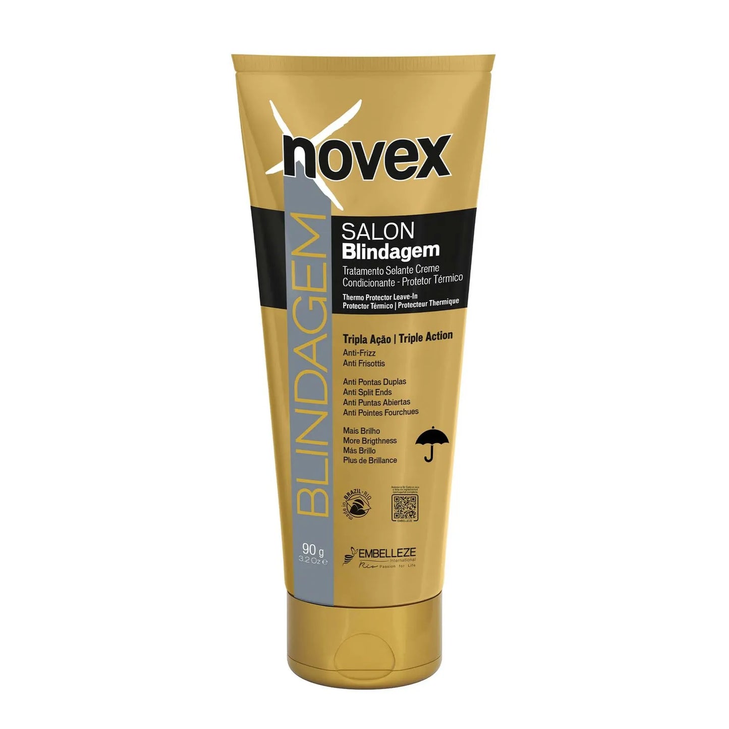 Blindagem 12 em 1 + Novex Salon Blindagem 90g