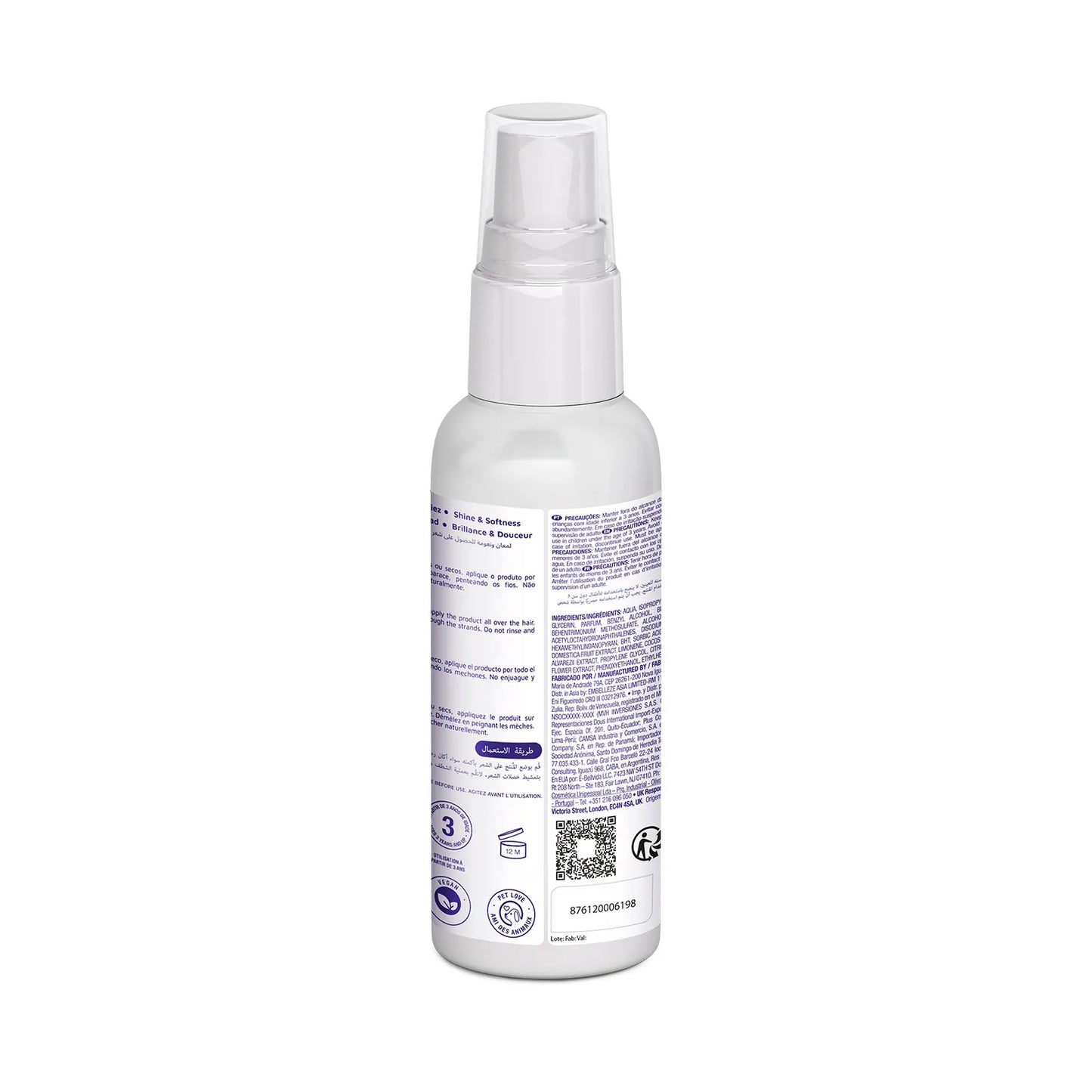 Spray Nuvem Desembaraçante Novex Liso Lisinho 120ml